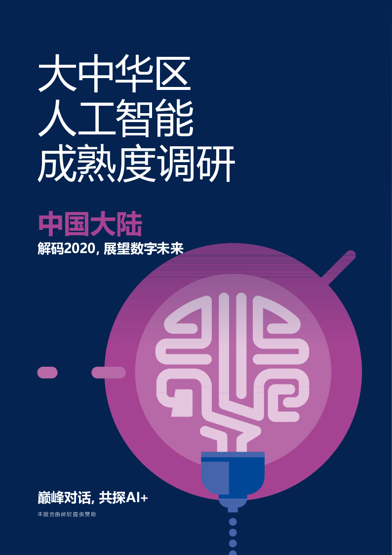 【毕友福利】2020大中华区人工智能成熟度调研.pdf
