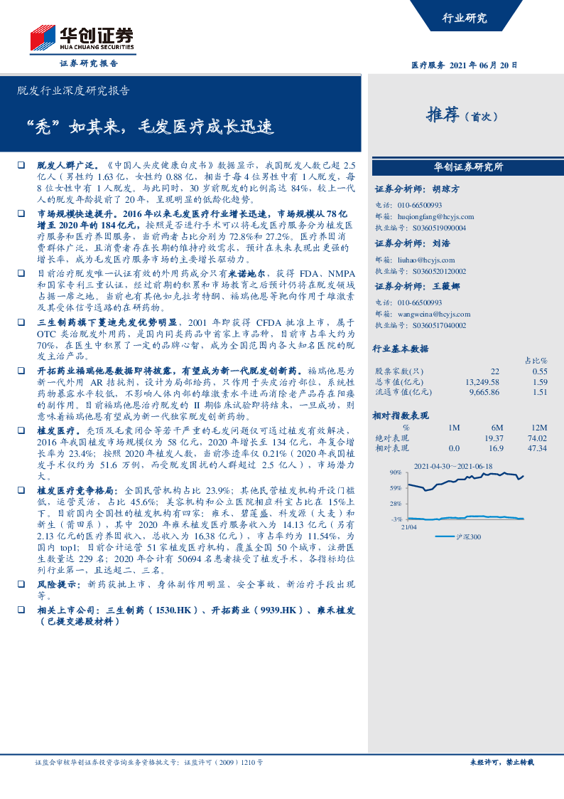 【毕友福利】脱发行业深度研究报告-华创证券-20210620.pdf